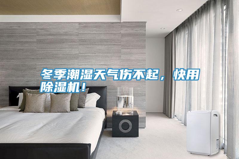冬季潮濕天氣傷不起，快用除濕機！