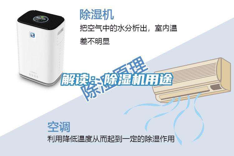 解讀:除濕機用途