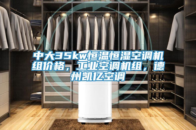 中大35kw恒溫恒濕空調(diào)機(jī)組價(jià)格，工業(yè)空調(diào)機(jī)組，德州凱億空調(diào)