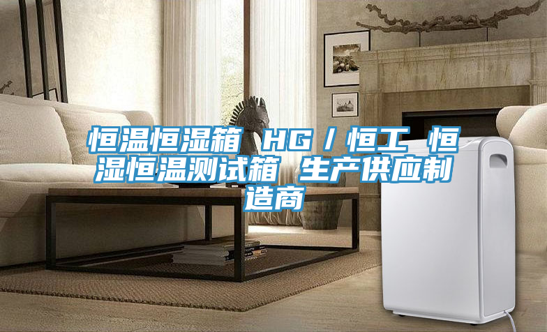 恒溫恒濕箱 HG/恒工 恒濕恒溫測試箱 生產(chǎn)供應制造商