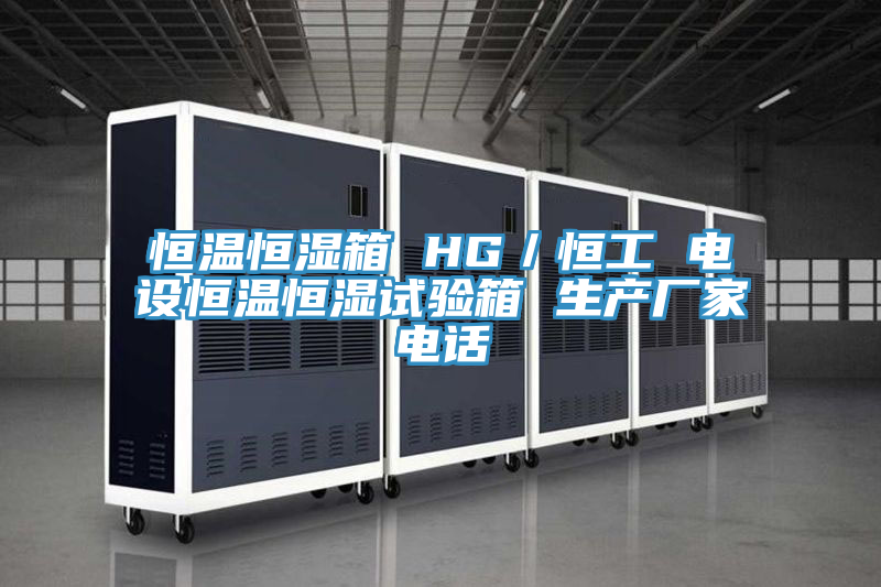 恒溫恒濕箱 HG/恒工 電設恒溫恒濕試驗箱 生產(chǎn)廠家電話