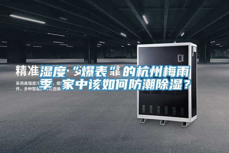 濕度“爆表”的杭州梅雨季 家中該如何防潮除濕？