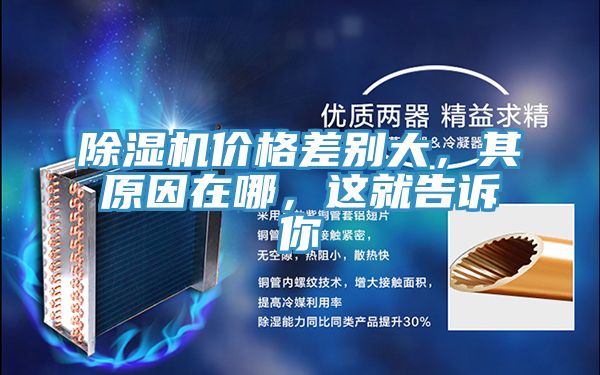 除濕機價格差別大，其原因在哪，這就告訴你