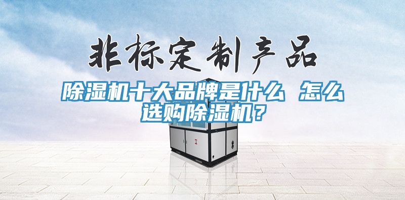 除濕機十大品牌是什么 怎么選購除濕機?