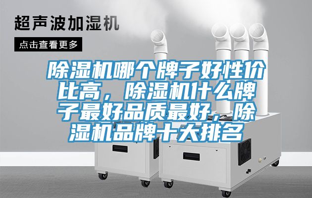 除濕機(jī)哪個(gè)牌子好性價(jià)比高,除濕機(jī)什么牌子最好品質(zhì)最好,除濕機(jī)品牌十大排名